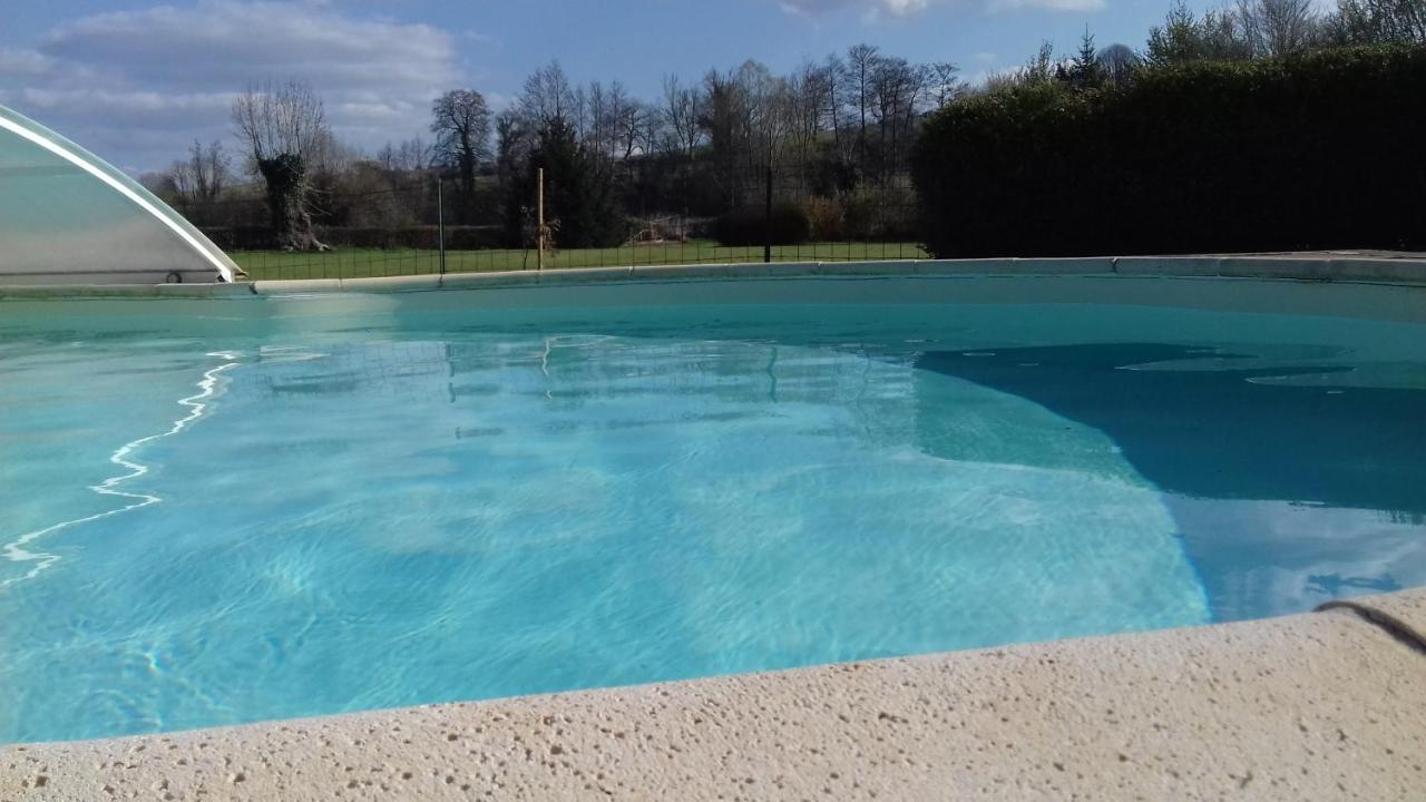 Les 2 Chaumieres Avec Piscine Villa Epinay Exterior photo